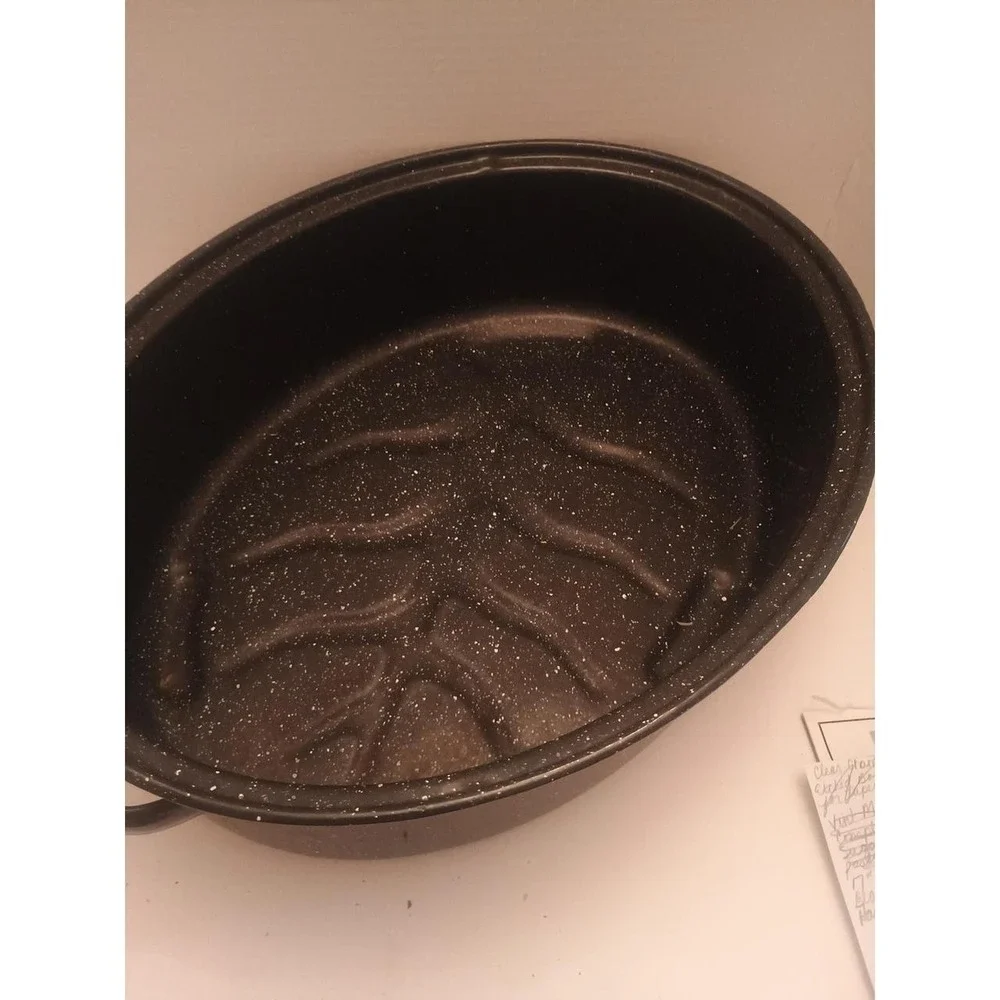 Large Roasting Pan With Lid